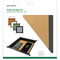 4smarts pocket tray organizer with wireless charger 15w black brown extra photo 2