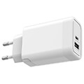 4smarts wall charger voltplug 45w gan usb c to usb c cable 18m white extra photo 2