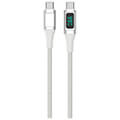 4smarts usb c to usb c cable digitcord 100w 15m white extra photo 2