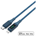 4smarts usb c to lightning cable digitcord 30w 15m dark blue mfi certified extra photo 2