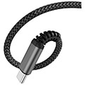 4smarts usb c to usb c cable premium cord 100w 3m black extra photo 3