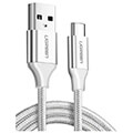 ugreen charging cable us288 type c silver 1m 60131 3a extra photo 1