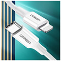 ugreen charging cable mfi us171 18w pd type c to lightning i6 white 1m 10493 3a extra photo 2 ugreen charging cable mfi us171 18w pd type c to lightning i6 white 1m 10493 3a extra photo 2