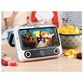 tracer tv79 mobile phone stand with speakers bt fm usb powerbank function extra photo 3