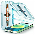spigen tempered glass tr ez fit 2p for iphone 12 mini extra photo 1