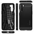 spigen rugged armor black for oneplus nord extra photo 2