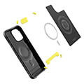spigen rugged armor mag matte black for iphone 14 extra photo 1