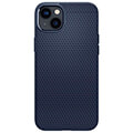 spigen liquid air navy blue for iphone 14 max extra photo 1