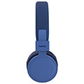 hama184086 freedom lit headphones onear foldable with microphone blue extra photo 1