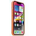 apple iphone 14 leather case with magsafe orange mpp83 extra photo 2