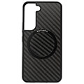 4smarts carbon case with ultimag for samsung galaxy s22 s906 black extra photo 1