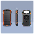 4smarts solar power bank wireless rugged titanpack ultimag 20000mah black extra photo 2