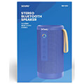 savio bs 031 stereo wireless bluetooth speaker blue extra photo 4