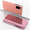 smart clear view case for samsung galaxy s21 fe 5g pink extra photo 2