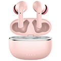 forever bluetooth anc earphones twe 210 earp pink extra photo 1