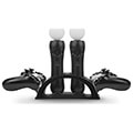 hama 54412 4 way charging station for ps4 ps vr extra photo 2