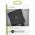 nedis wcpd45w100bk wall charger 1x 24a 1x 30a 1x usb a 1x usb c 57w extra photo 2
