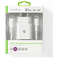 nedis wcpdl20w112wt wall charger quick charge feature pd30 20w 167a 222a 30a 10 m extra photo 1