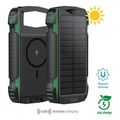 4smarts solar power bank wireless qi rugged titanpack ultimag 20000mah green extra photo 2