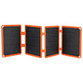 4smarts solar panel voltsolar compact 10w with usb a connector black orange extra photo 1
