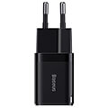 baseus travel charger gan3 pd 30w usb type c black extra photo 1