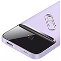 baseus powerbank qi wireless magnetic 10000mah 20w purple extra photo 1