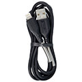 forcell carbon cable usb a to lightning 8 pin 24a cb 01a black 1m extra photo 2
