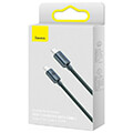 baseus crystal shine cable shine type c to type c 12m 100w 5a black extra photo 2
