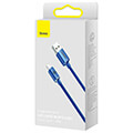 baseus crystal shine cable usb to type c 100w 5a 2m blue extra photo 2