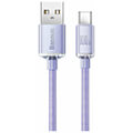 baseus crystal shine cable usb to type c 100w 5a 2m purple extra photo 1