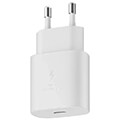 samsung travel charger ep ta800nw 25watt usb type c cable white bulk extra photo 1