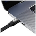 baseus bright mirror 4 retractable type c 3in1 cable micro usb c lightning 100w 35a 11m black extra photo 3