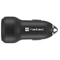 natec nuc 1980 coney 1x usb 1x usb c power delivery 30 48w qc30 car charger black extra photo 1