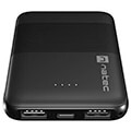 natec npb 1940 trevi compact 5000mah 2x usb a 1x usb c powerbank black extra photo 4