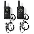 nedis wltk0610bk walkie talkie set 2 handsets up to 6km frequency channels 8 ptt vox black extra photo 11