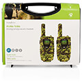 nedis wltk0810bk walkie talkie set 2 handsets up to 8km frequency channels 8 ptt vox green extra photo 10