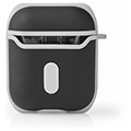 nedis apce100bkgy airpods 1 and airpods 2 case black grey extra photo 4