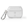 nedis approce100tpwt airpods pro case transparent white extra photo 1