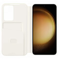 s view wallet case for samsung galaxy s23 s911 cream ef zs911cu extra photo 4