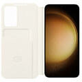 s view wallet case for samsung galaxy s23 s916 cream ef zs916cu extra photo 1