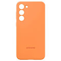 silicone case for samsung galaxy s23 s916 orange ef ps916to extra photo 1