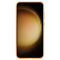 silicone case for samsung galaxy s23 s916 orange ef ps916to extra photo 3