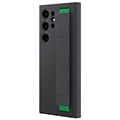 silicone grip cover for samsung galaxy s23 ultra s918 black ef gs918tb extra photo 1