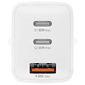 4smarts wall charger pd trio 65w gan 2x type c usb white extra photo 3