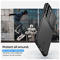 spigen optik armor black for samsung galaxy s23 extra photo 17