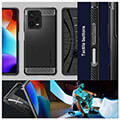 spigen rugged armor black for xiaomi redmi note 12 pro 5g extra photo 15