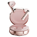 qcy t21 fairybuds tws pink one tap to photograph bluetooth 53 10mm drivers gift package extra photo 1