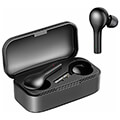 qcy t5 tws black true wireless gaming earbuds 51 bluetooth headphones enc ipx5 speaker 6mm 5hrs extra photo 1