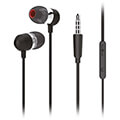 premium sound hi fi earphones forcell u3 mini jack 35mm black extra photo 1