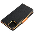 canvas book case for xiaomi redmi note 12 pro plus 5g black extra photo 7